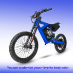 72V 12000W 50AH Off road CS20 strong power bomber electric mountain bicycle