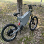 SS60 China new model 72V 5000W 35AH enduro bike with 26 inch tires full suspension