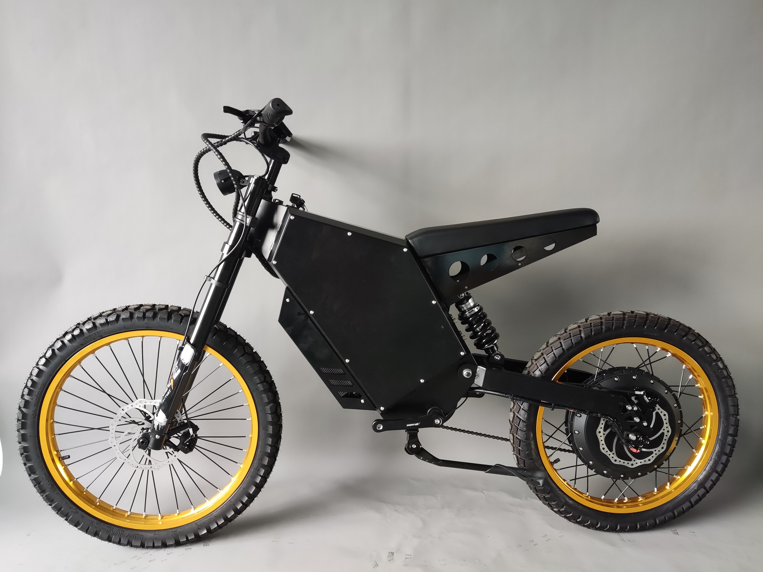 2024 SS30 Electric Mountain Bike Most Powerful with 72V 8000W and 75AH Battery Stealth Bomber