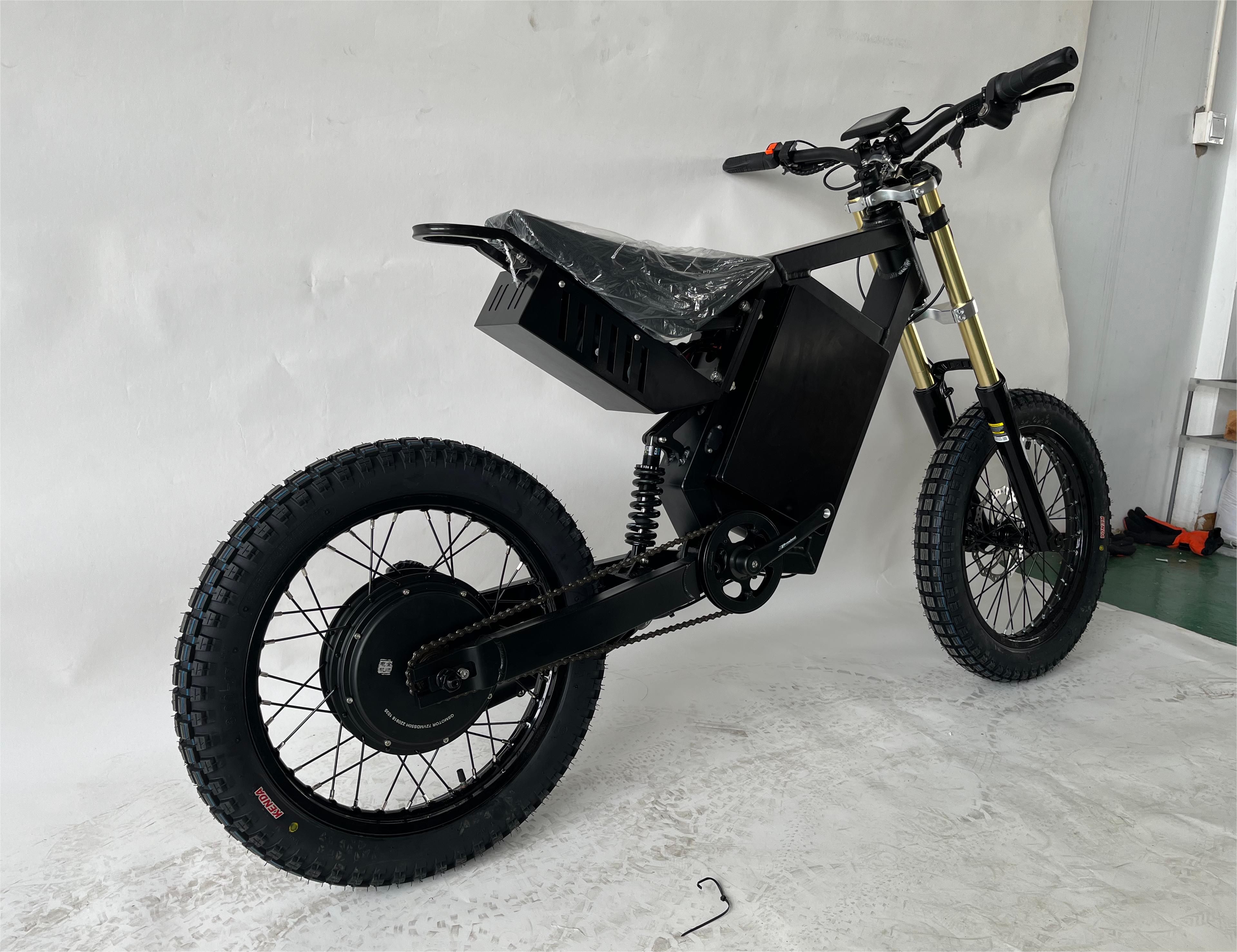 Stealth Bomber High Quality 5000W 72V Off Road E-Bike 80KM/H Bicycle 40AH Cross Country Electric Bike