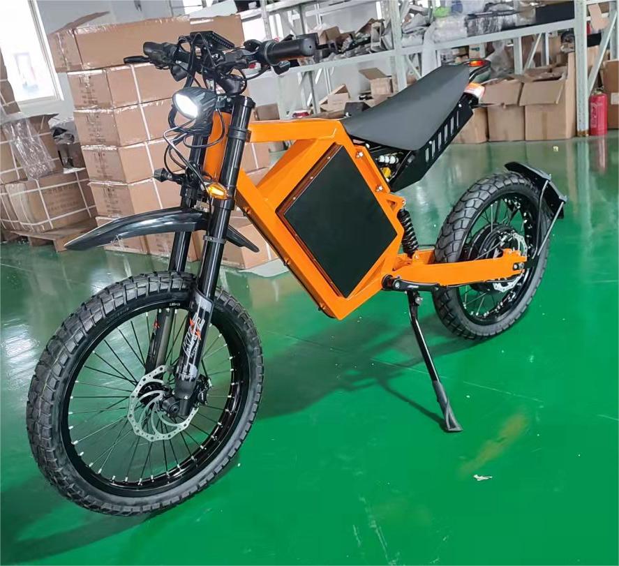 Urban Recreational E-bike 72V 26Ah Electric Multi-Purpose Bicycle 3000W Off-Road Bike